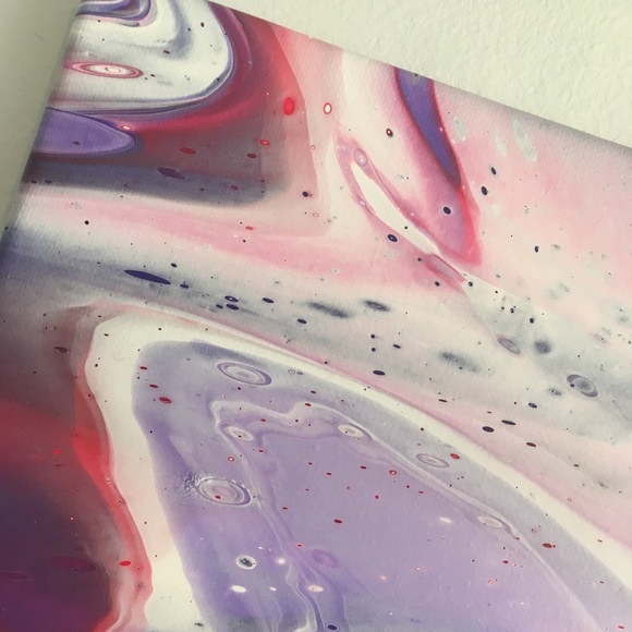 “Amethyst Dreams” Abstract Original Painting - Picture 4 of 8